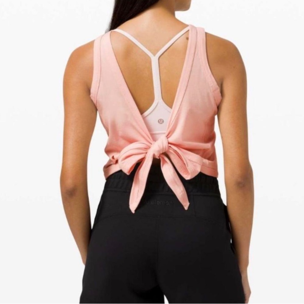 NWT It’s a Tie Tank Pink Mist